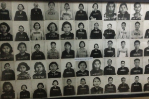 Jus a few faces of the victims of the Khmer Rouge