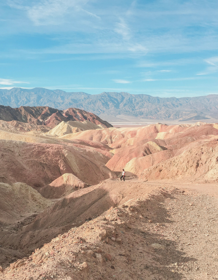 Hiking the Badlands Loop Trail in Death Valley