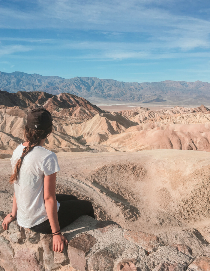 Zambriskie Point viewpoint in Death Valley National Park