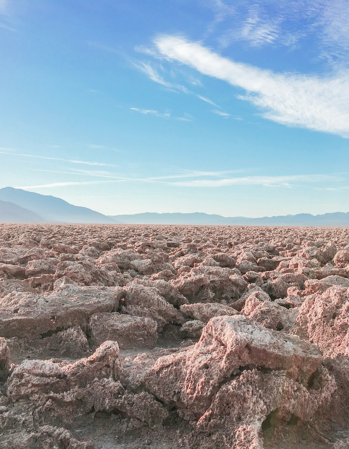 The Devils Golf Course in Death Valley National Park