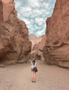 Hiking the Natural Bridge Trail in Death Valley National Park