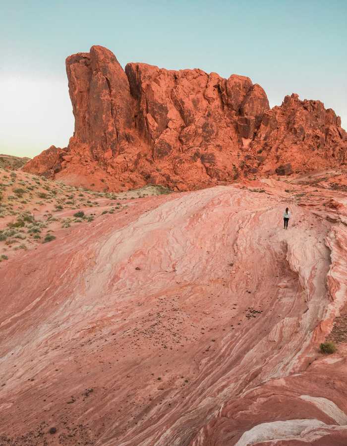 The Fire Wave Trail in Valley of Fire State Park