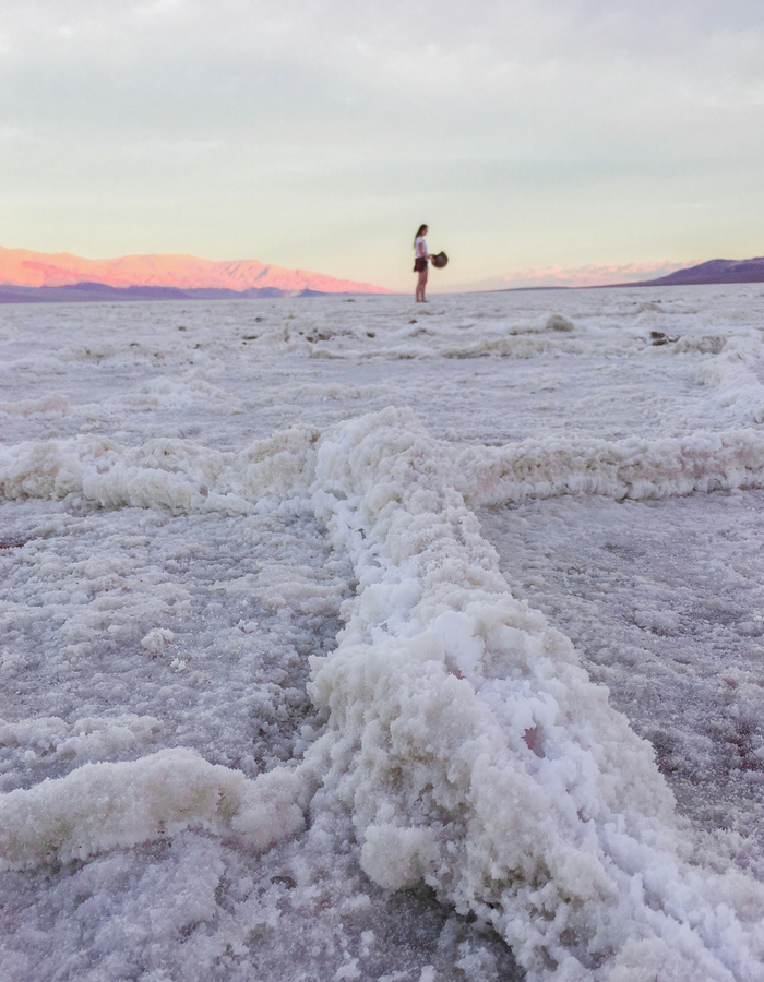 Badwater Basin Salt Flats near Las Vegas