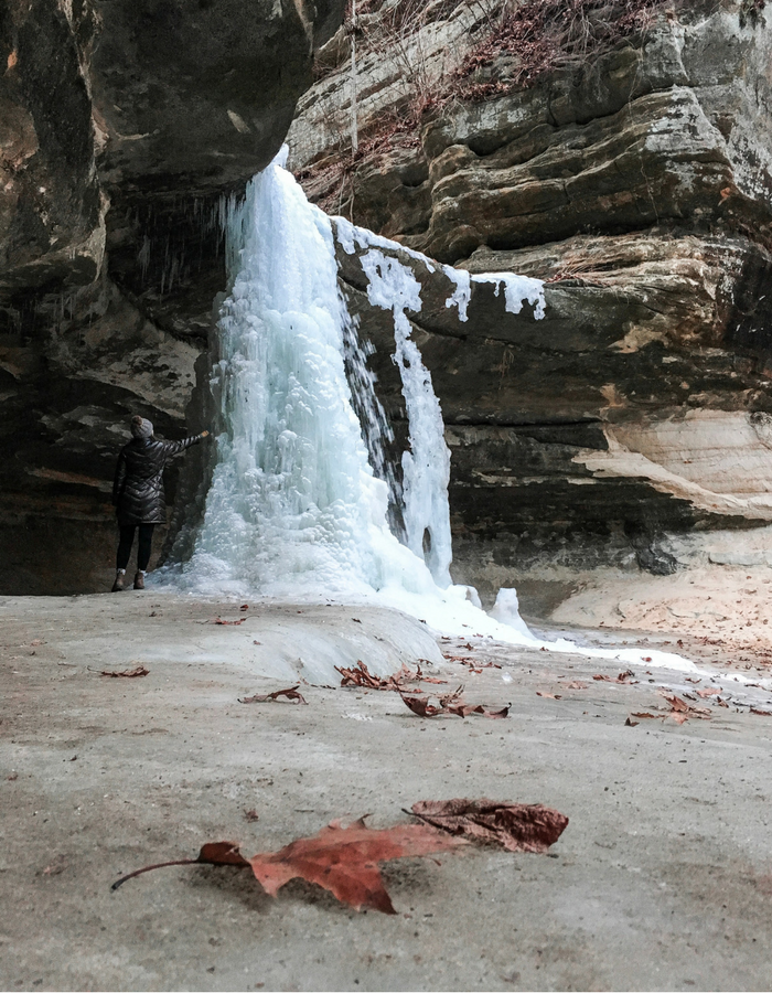 LaSalle Canyon Ice Fall Starved Rock State Park, Illinois • Reckless ...