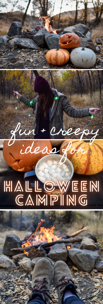 Fun ideas and activities for Halloween Camping! 